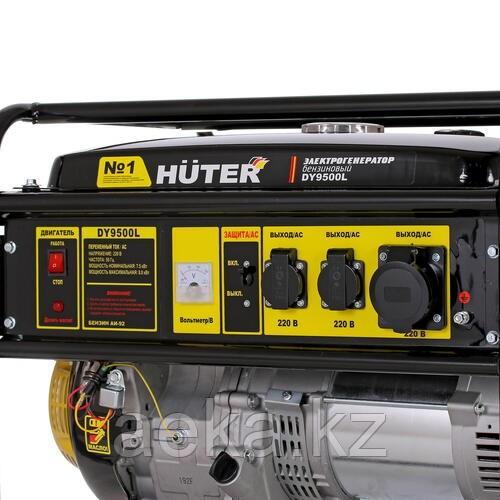 Бензиновый генератор Huter DY9500L - фото 2 - id-p101834779
