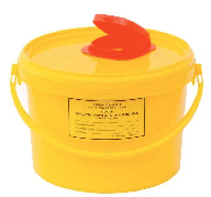 Контейнер для острого инструментария 3 л желтый класс Б