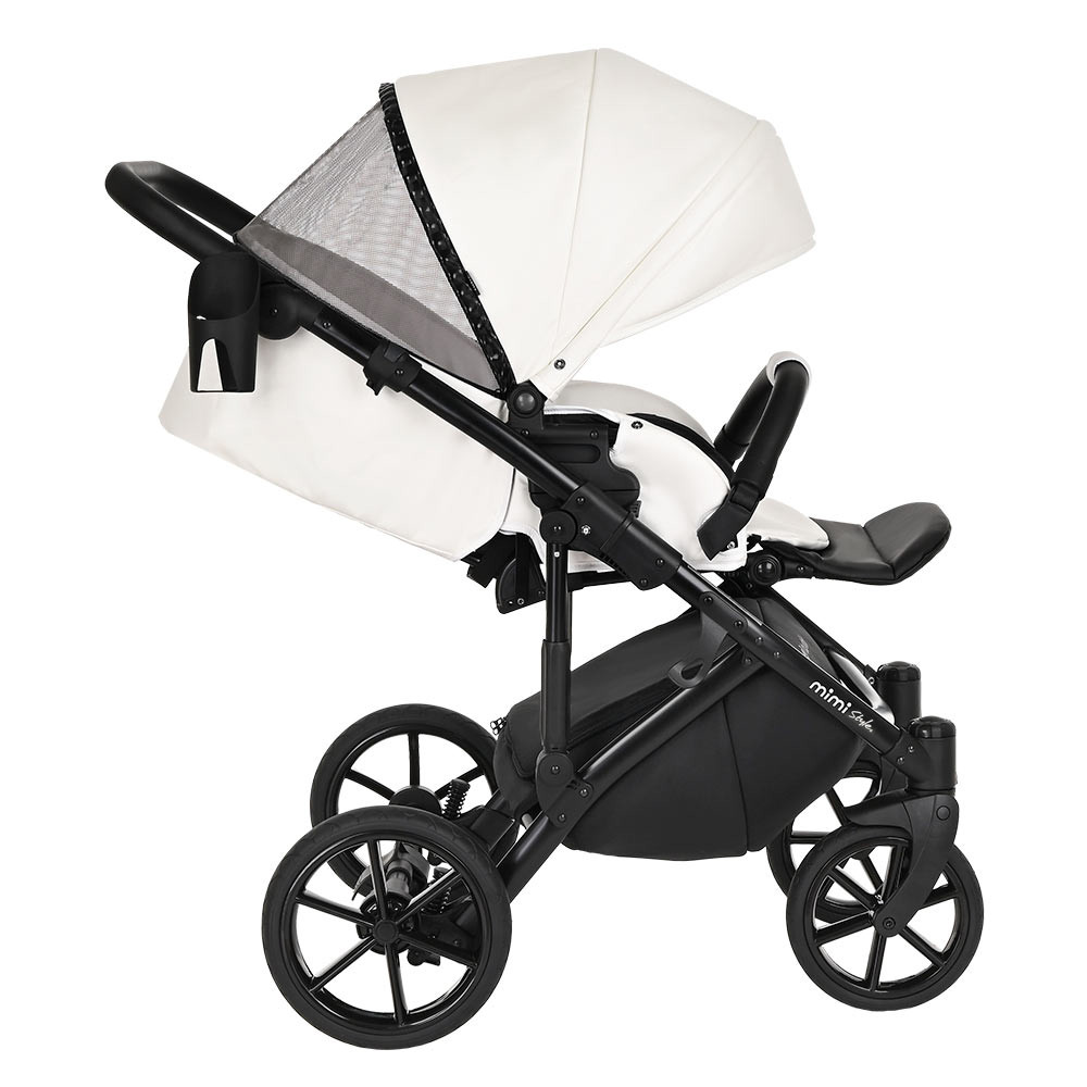 Коляска 2 в 1 Tutis Mimi Style Galaxy Black White