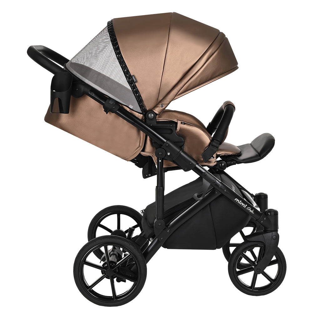 Коляска 2 в 1 Tutis Mimi Style Galaxy Brown Metallic