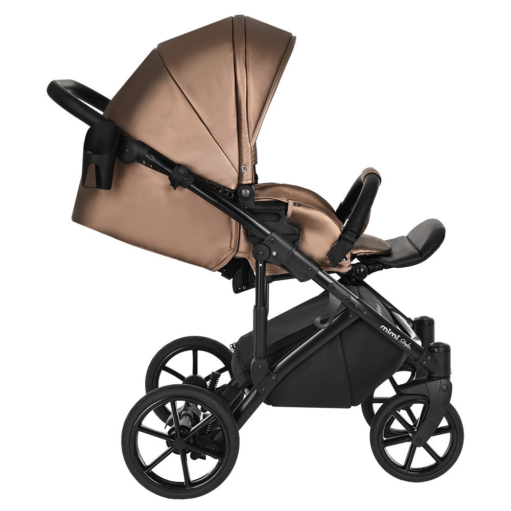 Коляска 2 в 1 Tutis Mimi Style Galaxy Brown Metallic