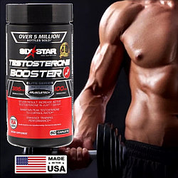 Six Star Testosterone Booster Elite Series добавка для увеличения выработки тестостерона, 60 капсул. США