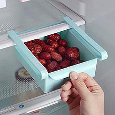 Подвесной органайзер для холодильника, цвет голубой - Оплата Kaspi Pay, фото 3