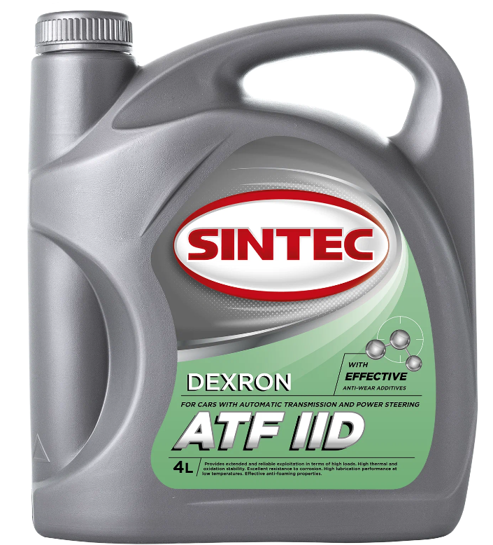 SINTEC ATF II Dexron, 4л - фото 1 - id-p101850387