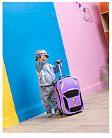 Детский чемодан Машина Фиолетовый