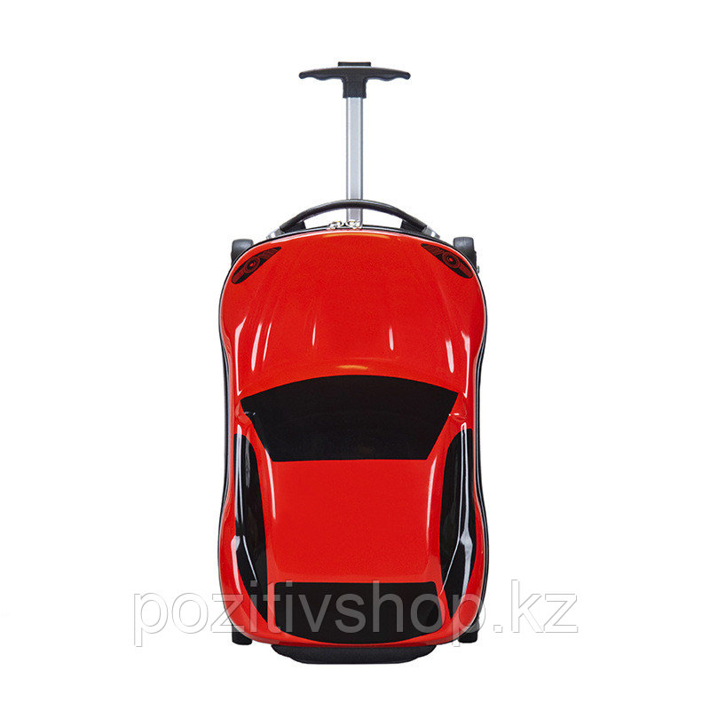 Детский чемодан Машина Красный