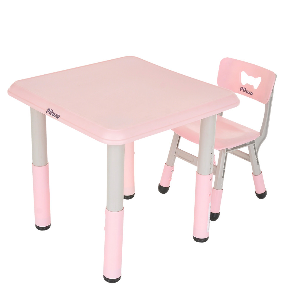 Набор Pituso столик со стульчиком Pink/Розовый