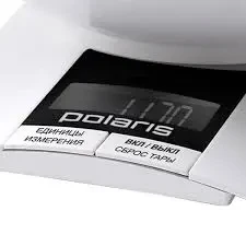 Весы кухонные электрон.Polaris PKS 0323DL,белый - фото 4 - id-p101851474