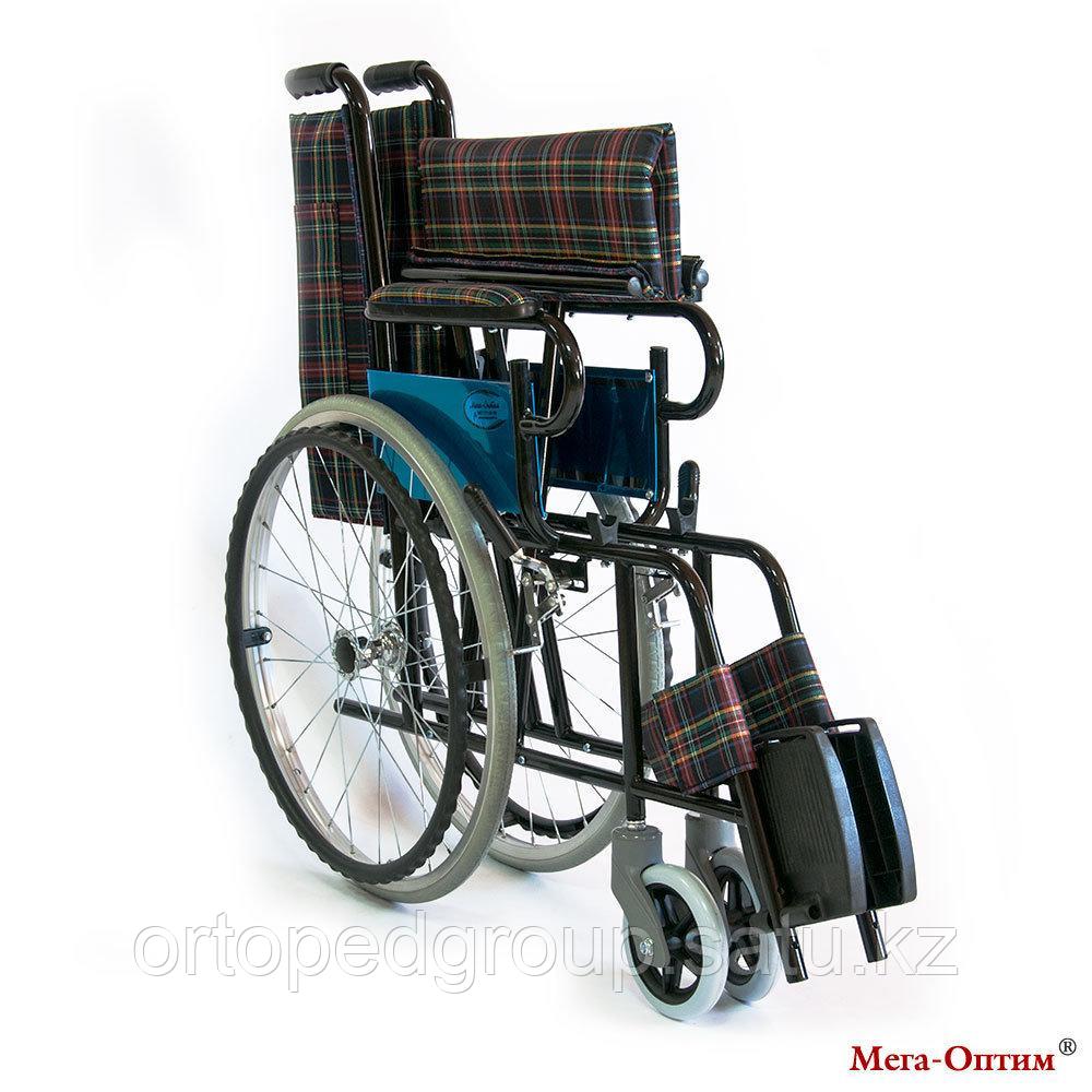 Стальное инвалидное кресло- коляска FS 868 - фото 2 - id-p101857005