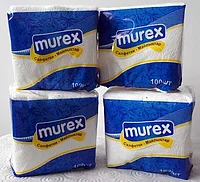 Белые салфетки «MUREX» 100 шт.