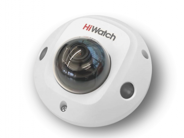 HiWatch DS-I259M(C) 2.0MP IP камера купольная (С микрофоном)