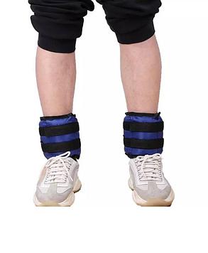 Спортивные утяжелители для ног и рук 4 кг (синие), фото 2