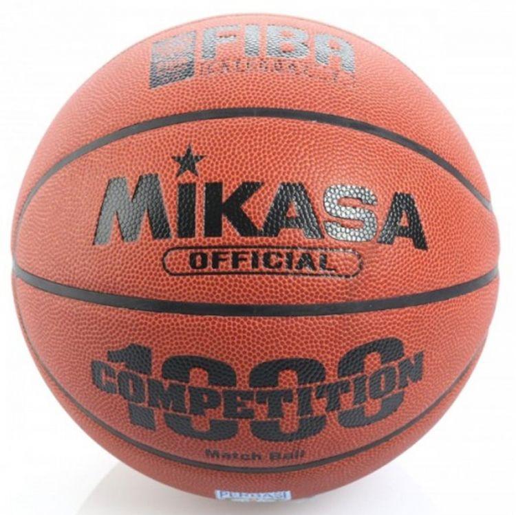 Баскетбольный мяч Mikasa FIBA BQ 1000 - фото 2 - id-p101911212