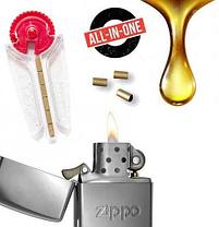 Набор для заправки и обслуживания зажигалки Zippo Start Set [кремни + бензин]