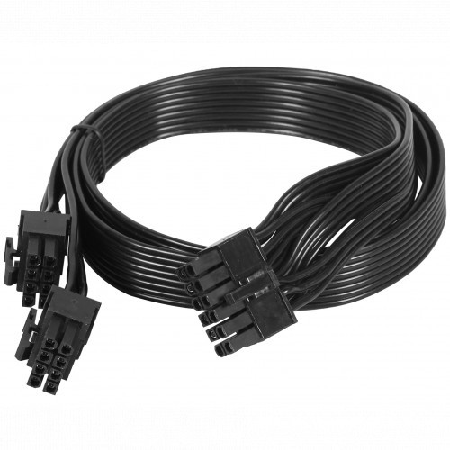Cablexpert Molex 12 pin - 2x8(6+2)pin кабель питания (CC-PSU-2812) - фото 1 - id-p101918814