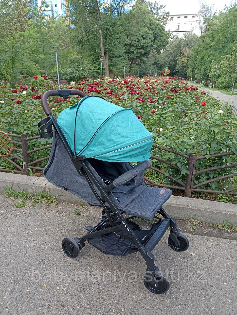 Коляска прогулочная Pituso Camino бирюза