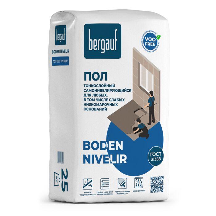 Наливной пол Bergauf BODEN NIVELIR 25 кг