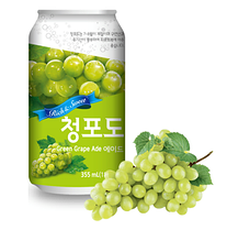 Газ. напиток Muscat Ade Зеленый Виноград Корея 350 ml (24 шт. в упаковке)