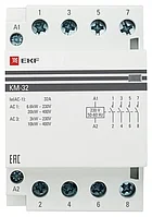 Контактор модульный КМ 32А 4NО (3 мод.) EKF PROxima