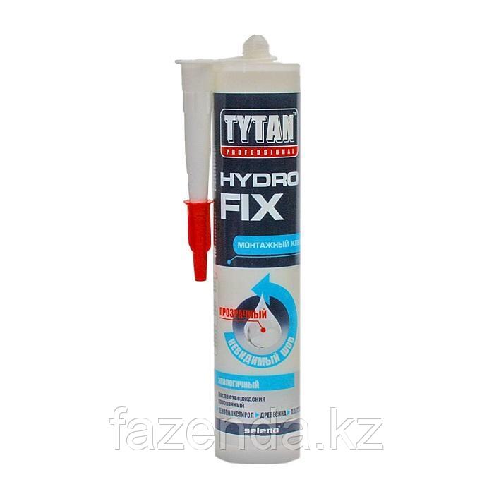 Клей Tytan Hydro Fix, монтаж, бесцветный, 310 мл - фото 1 - id-p101924574