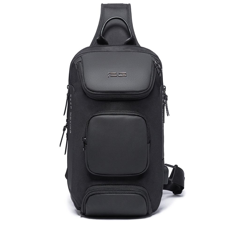 Кросс-боди сумка слинг Bange BG-7086 (черная)