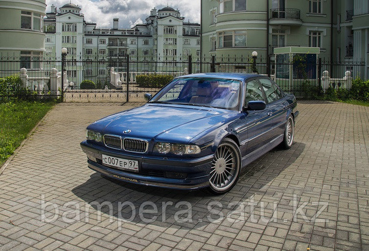 Накладка на передний бампер "Alpina" для BMW 7 серии E38 1994-2001 - фото 4 - id-p101934337