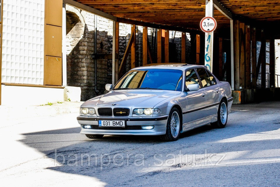 Накладка на передний бампер "Hamann" для BMW 7-серии E38 1994-2001 - фото 3 - id-p101934445