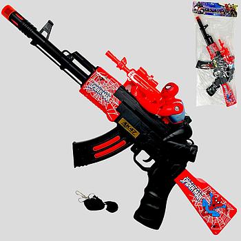 AK47 Spider man автомат в пакете на батар 47*20см