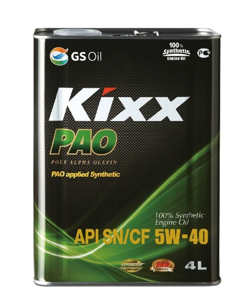 KIXX PAO SN/CF 5W-40, 4л - фото 1 - id-p101944474