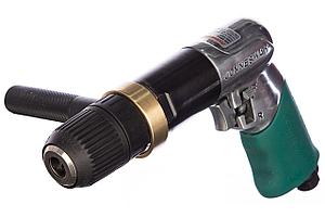 Дрель пневматическая с реверсом 800 об/мин., быстрозажимной патрон 1-13 мм JAD-1027