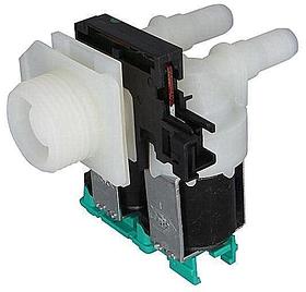 Электромагнитный клапан стиральной машины 2 180 ˚ Ø12 мм BOSCH 606001 с расходомером