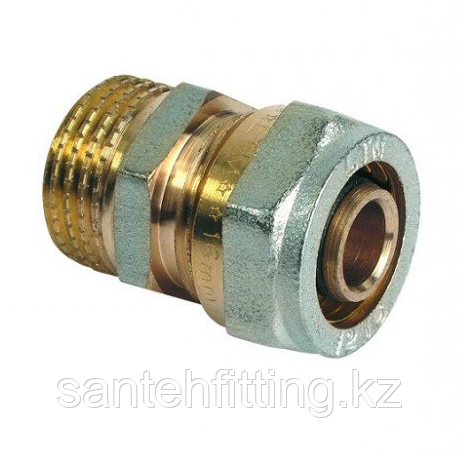 М/п переходник цанга 16 х 1/2н.р # (ящ  360) master, фото 1