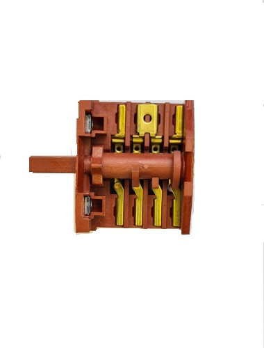 Brand Переключатель мощности пятипозиционный RS4 boltek / 16А / 250V /Т125 (контакты 4+3) для обогревателей
