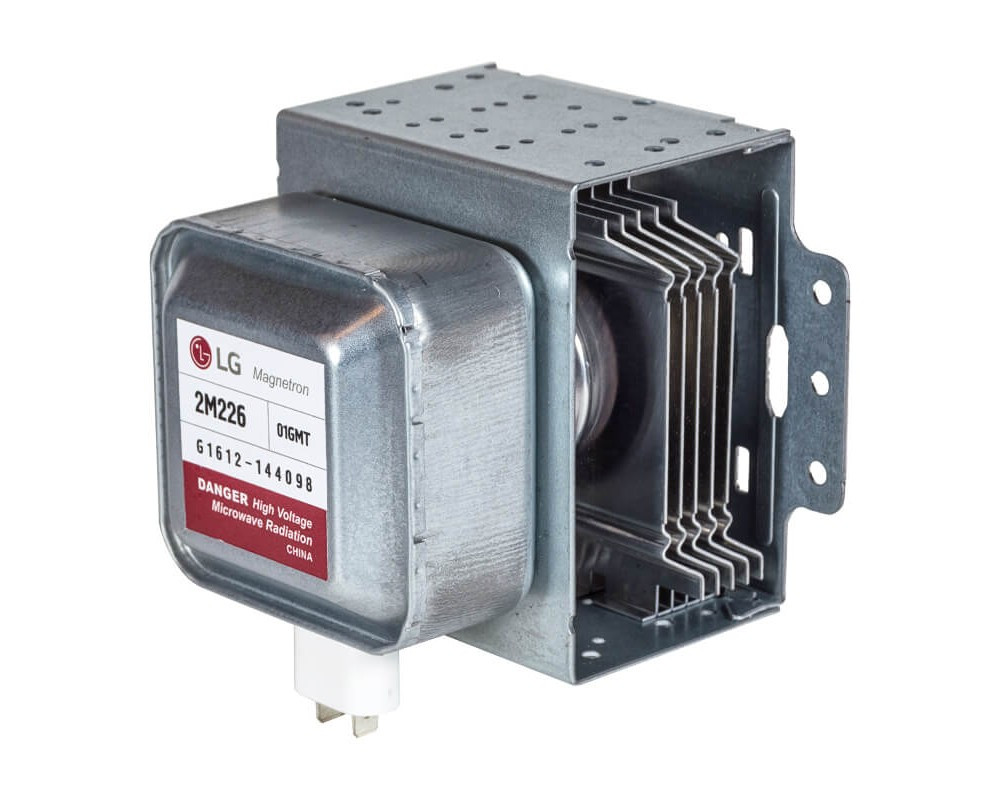 Магнетрон LG 2M226-01 900W 6 пластин 6 отв разьём перпендикулярн