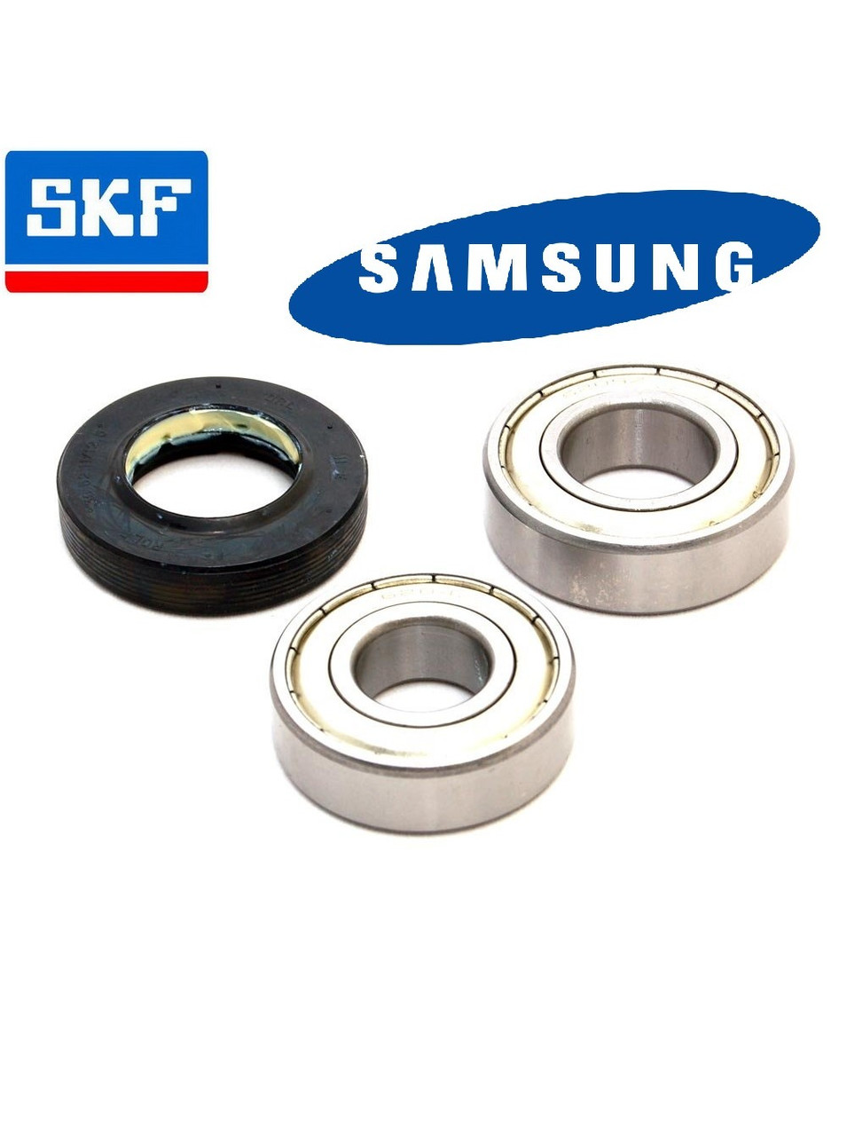 Ремкомплект подшипников SKF и сальник для стиральных машин Samsung 35x75.55x10/12 6205 - 6206