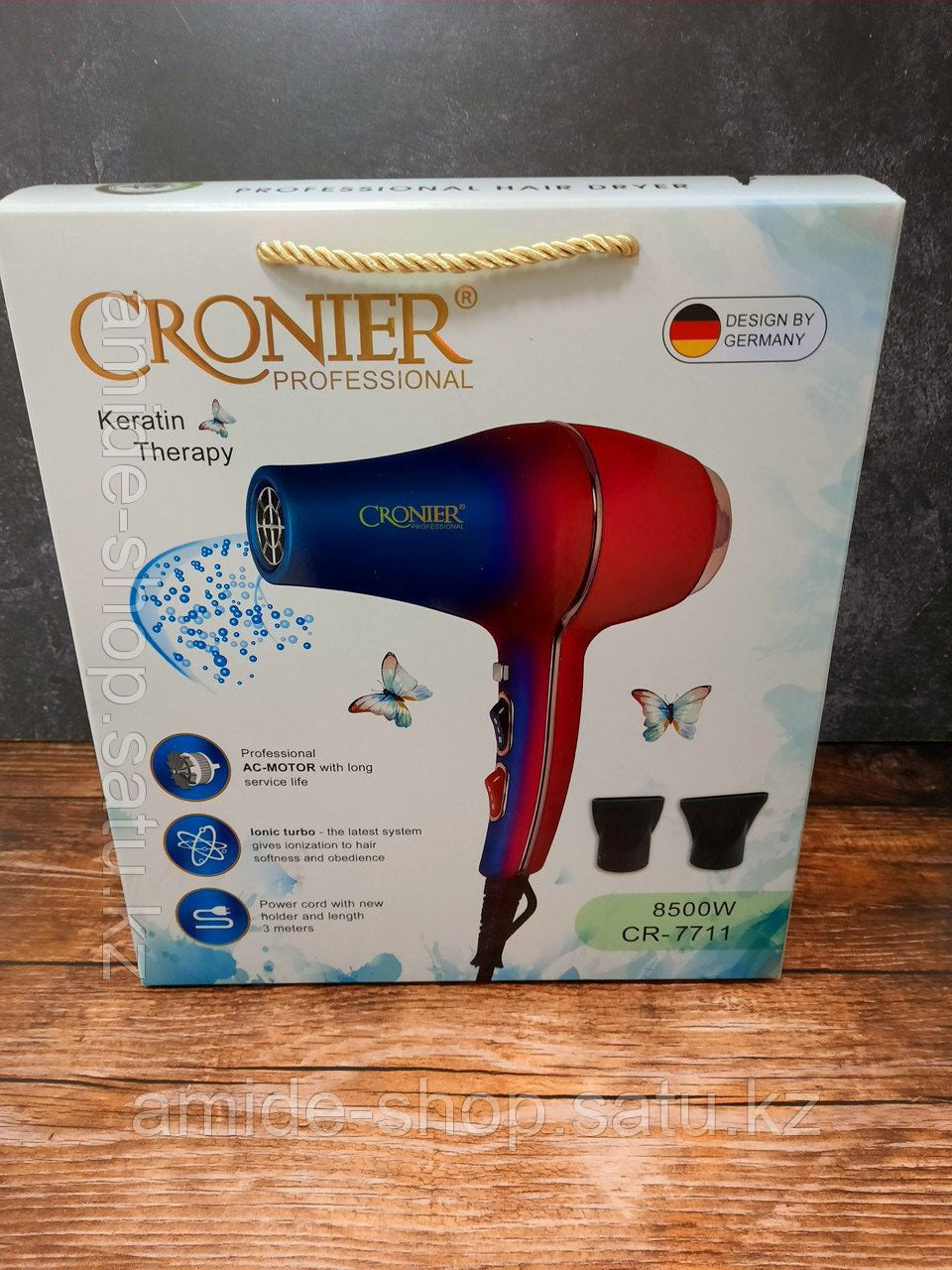 Профессиональный фен для укладки волос CRONIER CR-7711 - фото 4 - id-p93773221