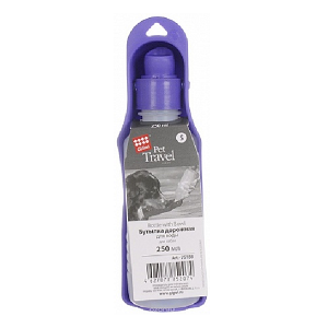 GiGwi Pet Travel Бутылка дорожная для воды для собак 250мл - фото 1 - id-p101956895