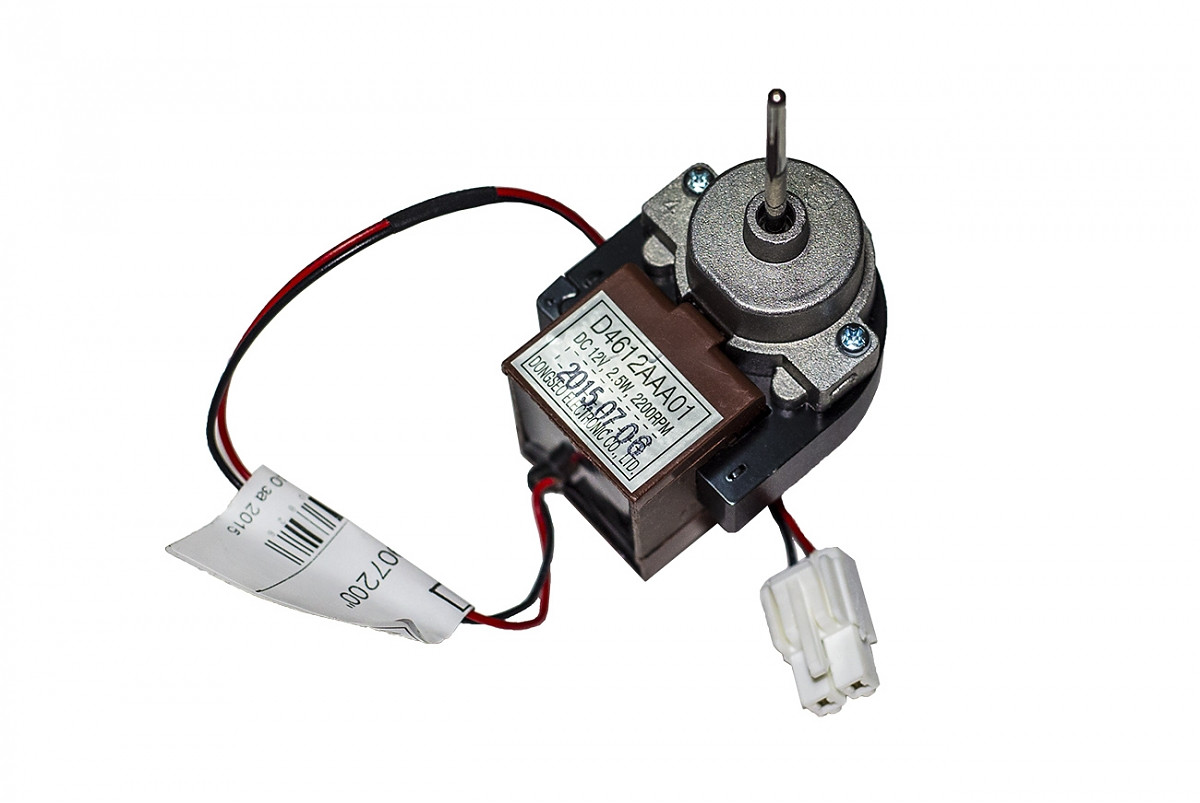 Вентилятор DAEWOO BOSCH шток 38мм Ø3мм 12V 2.5W D4612AAA20
