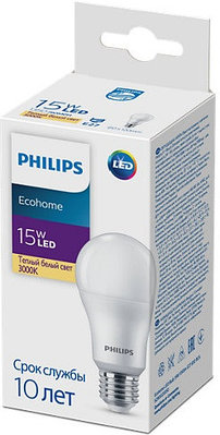 Лампа PHILLIPS EcohomeLED Bulb 15W 1350lm E27 830