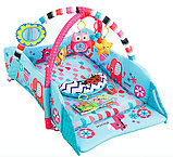Развивающий коврик 668-34 синий + 30 шаров, фото 4