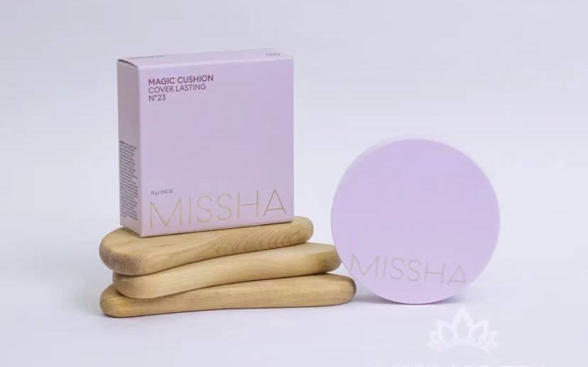 Тональный кушон Missha Magic Cushion Cover Lasting