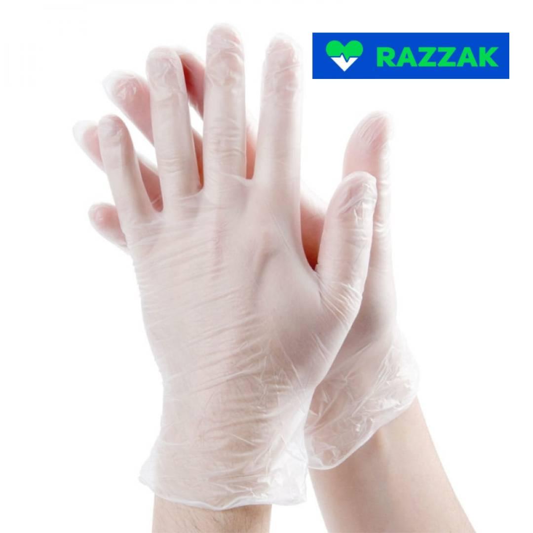 Перчатки виниловые защитные нестер неопудр Biohandix® PF размер M - фото 1 - id-p101985392