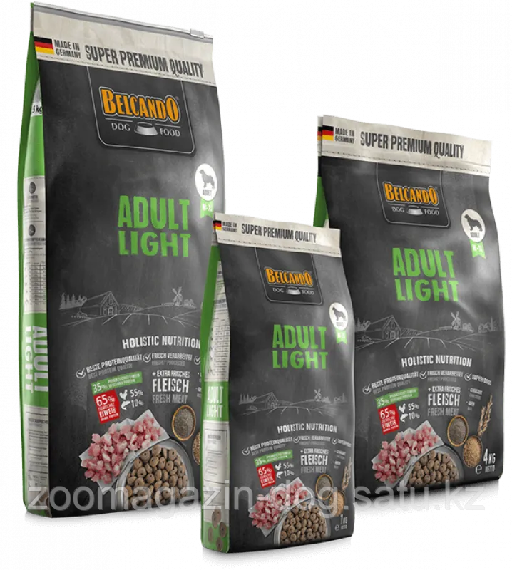 Belcando ADULT LIGHT для собак склонных к лишнему весу, уп.1кг