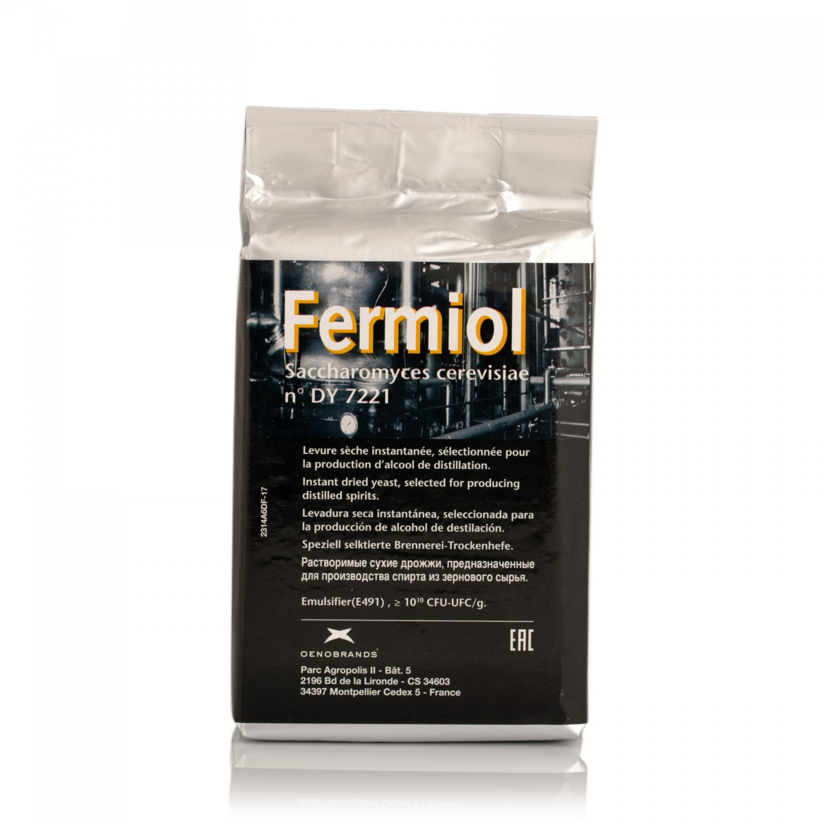 Спиртовые дрожжи Fermiol ® - фото 1 - id-p102028835