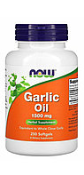Чесночное масло  (Garlic oil) 1500 мг. 250 капсул.