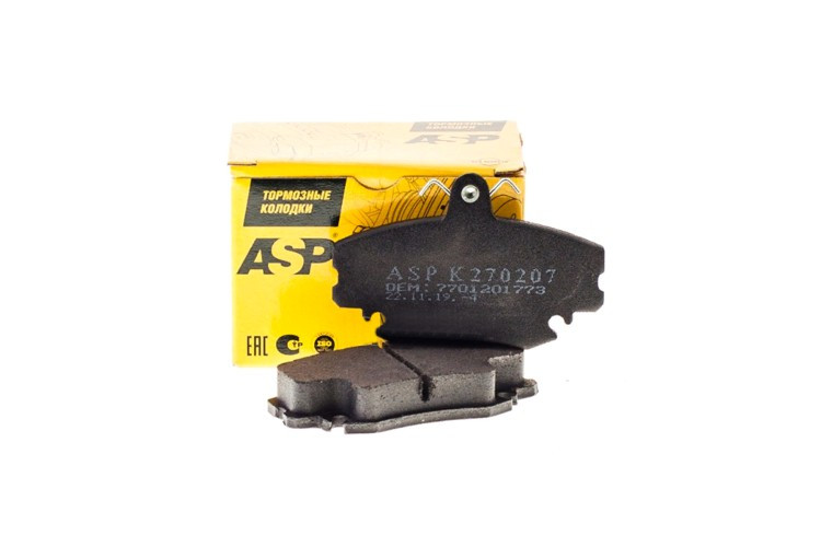 Колодки тормозные передние ASP K270207