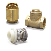 Обратные клапана, донные, сетки