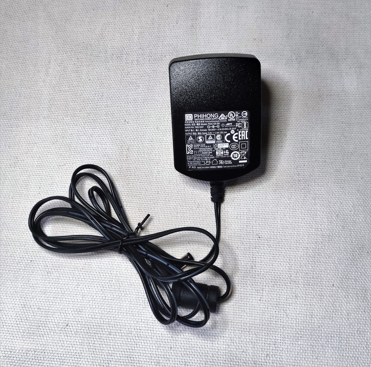 IP телефон адаптері үшін қуат көзі 5V 2.4A 12W, фото 1