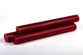 Полиуретан стержень 200 мм (L~400 мм, ~ 17,6 кг, красный)