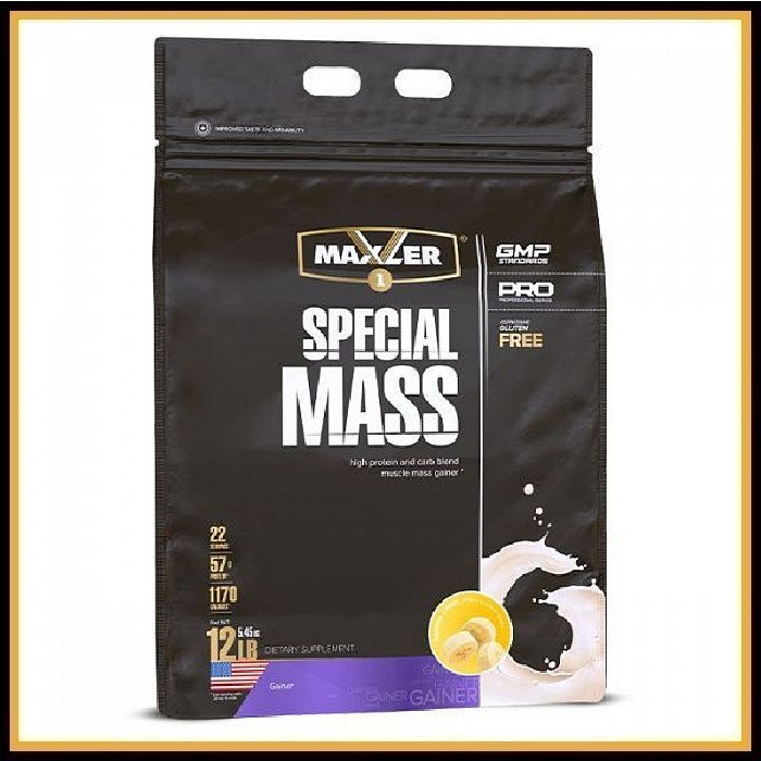 Гейнер для набора массы Maxler Special Mass Gainer 5500 г «Ваниль»